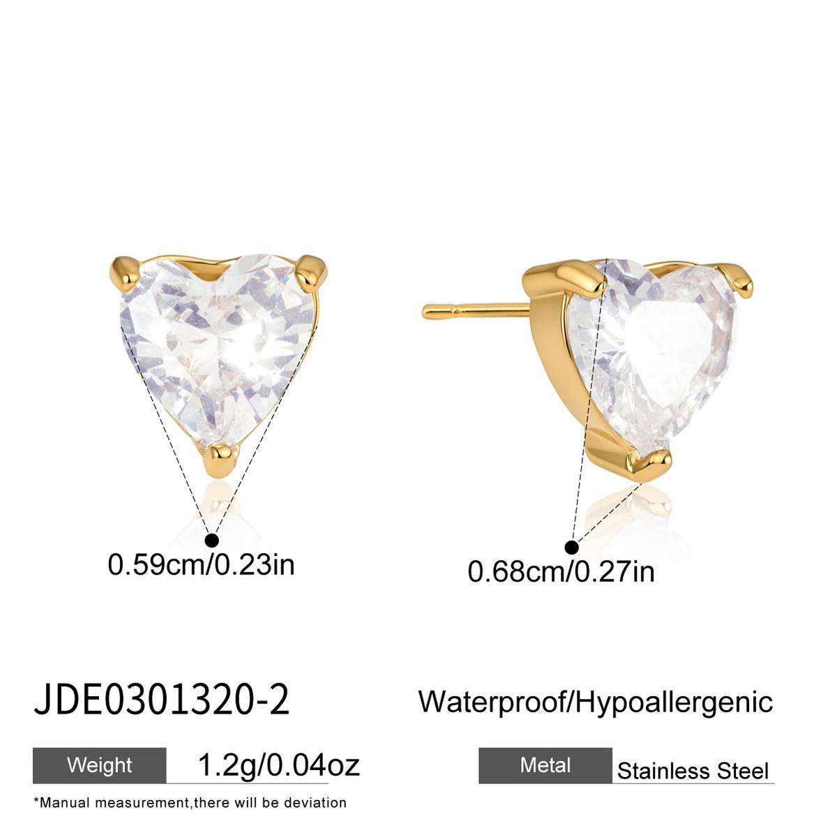 Zircon Necklace and Earring Set Collection