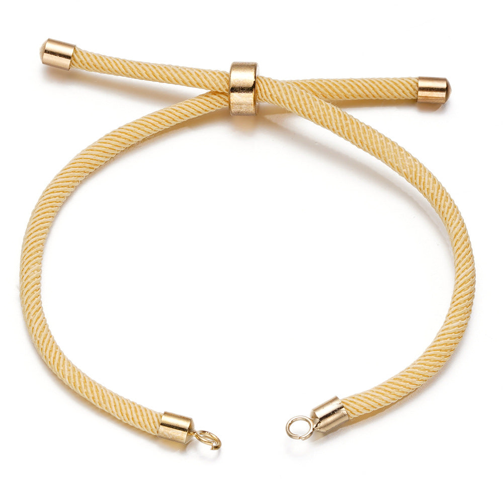 DIY Jewelry Accessories Christmas Semi-finished Adjustable Wrist Cord