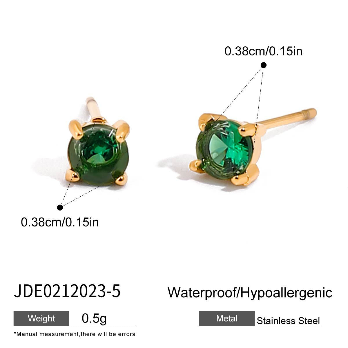 Zircon C Hoop Earrings Collection