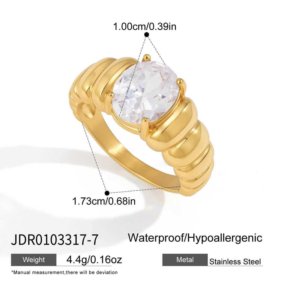 Mixed Zircon Ring Collection