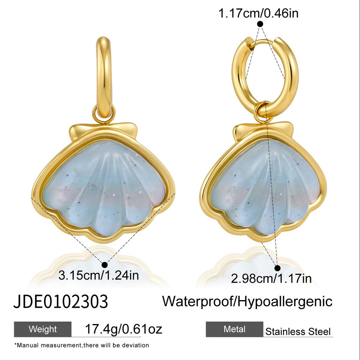 Shell Necklace Earrings Collection