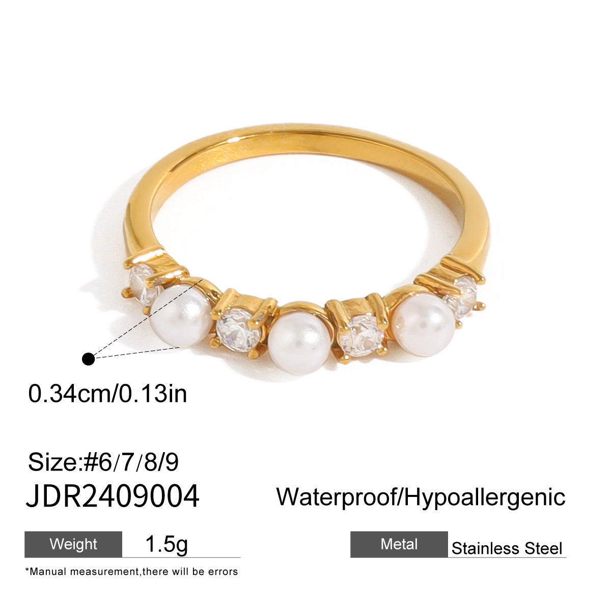Pearl Statement Ring Collection
