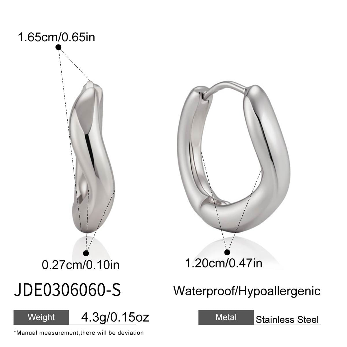 Mixed Zircon Hoop Earrings Collection
