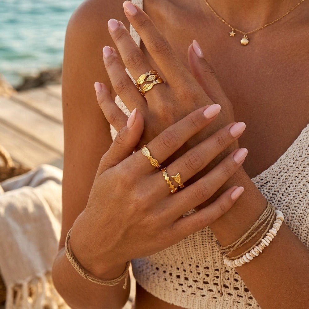 Fish Ring Collection