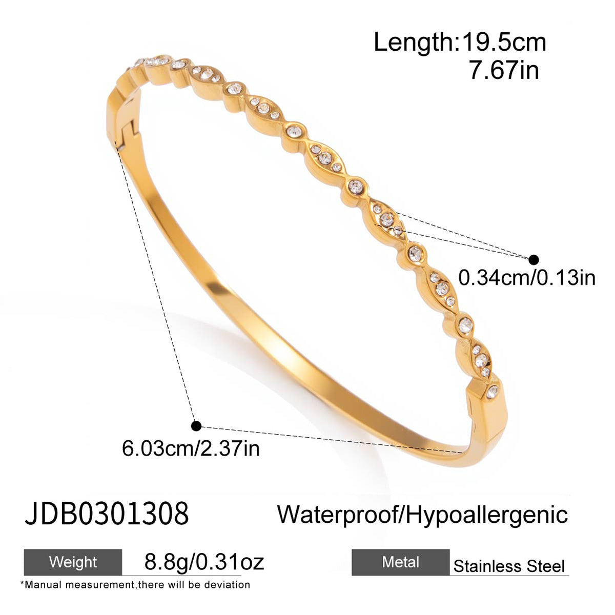 Zircon Stacking Bangle Collection