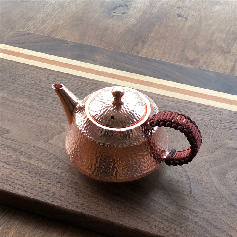 Pure Copper Kung Fu Copper Thickened Teapot