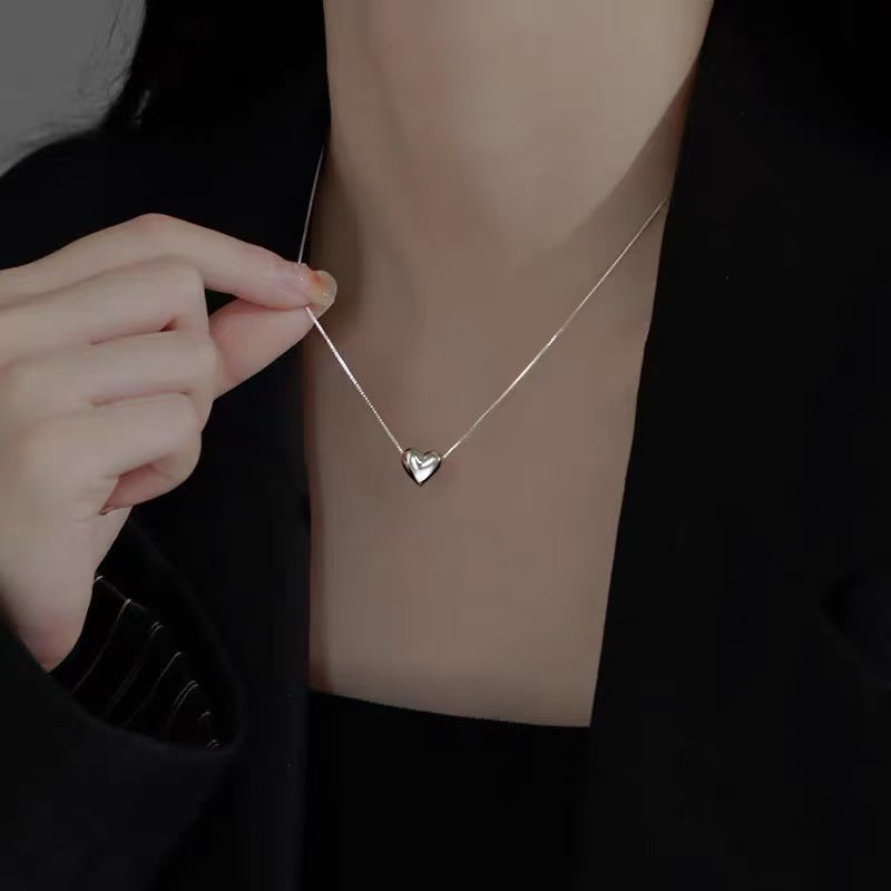 S925 Sterling Silver Pearl Necklace For Women, Niche Design, Light Luxury, Stylish And Versatile, High-End Clavicle Chain Accessory, Trendy