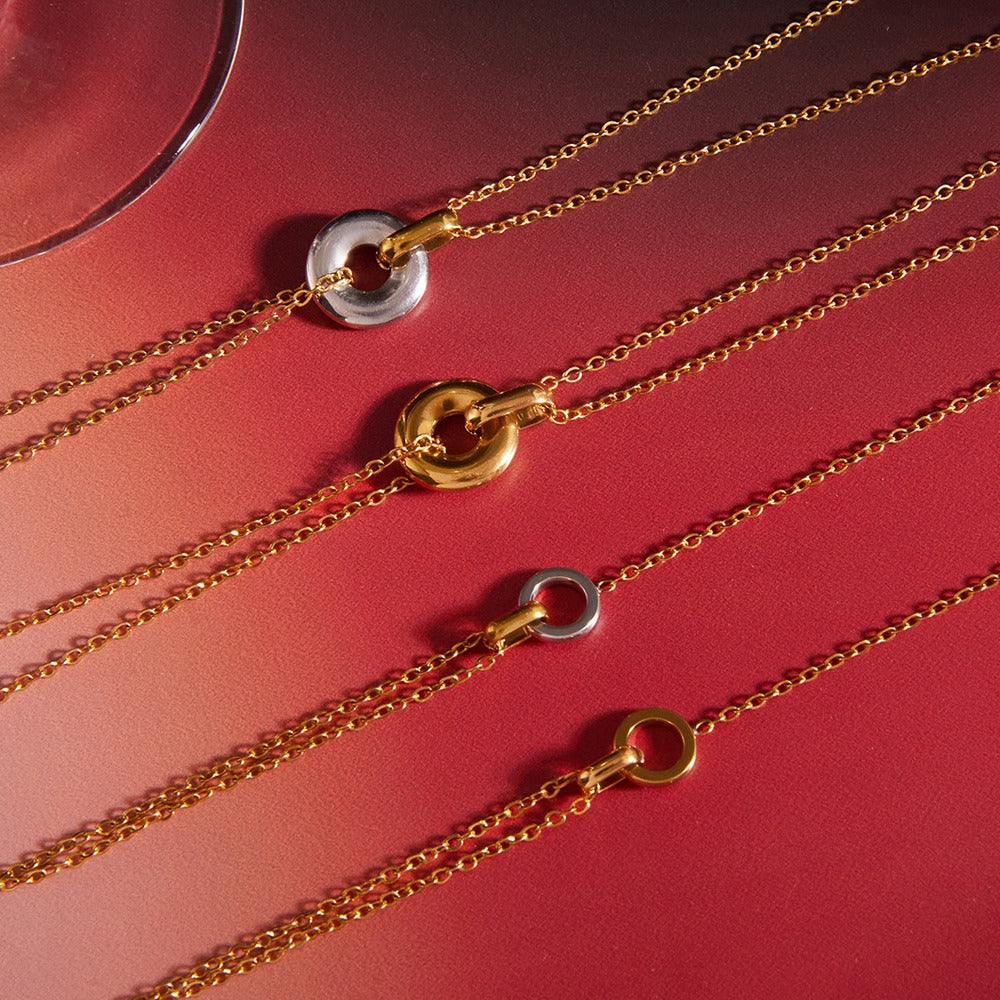 Interlocking Necklace Bracelet Collection