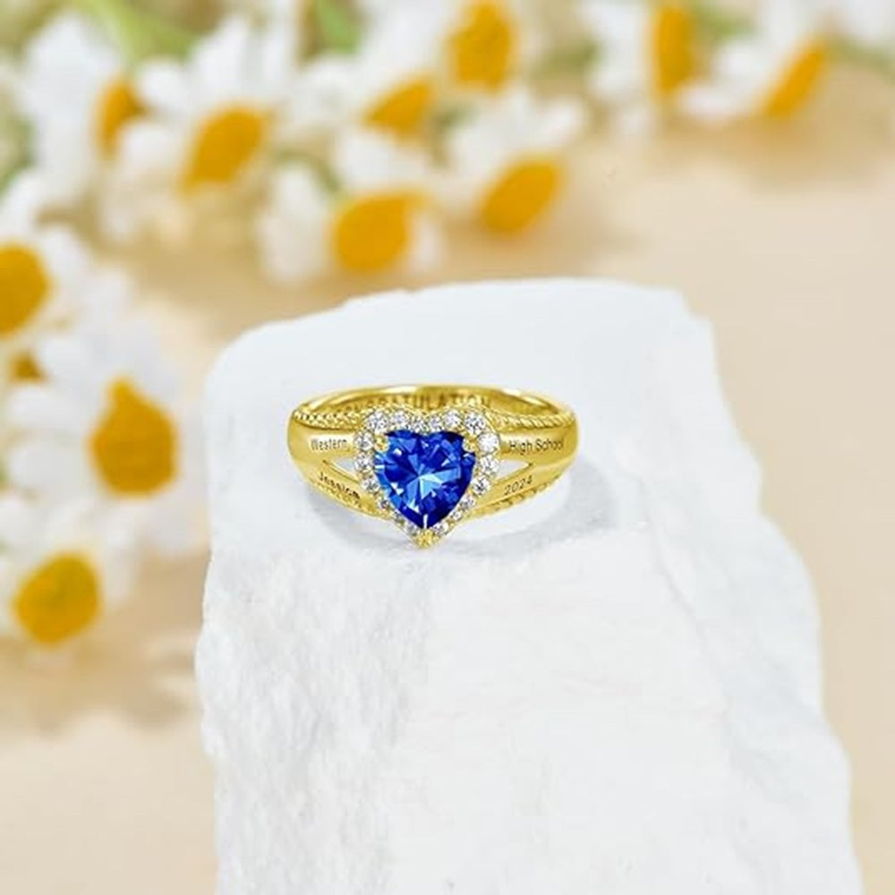 College Graduation Class Commemorative Ring