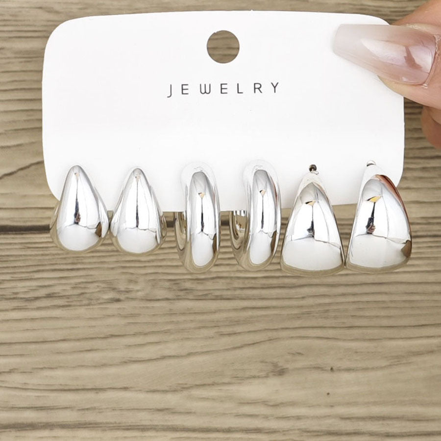 Women's Simple Creative Personality C- Shaped Earrings