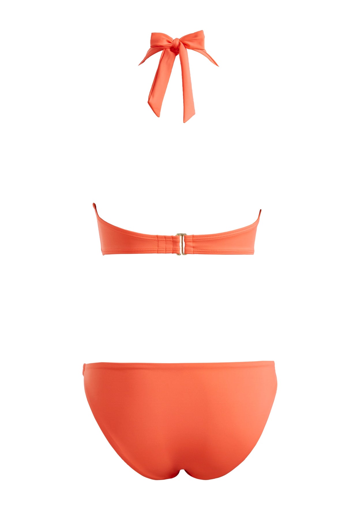 Halter Bikini Top Coral