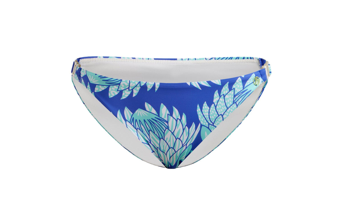 Halter Bikini Top Blue Protea