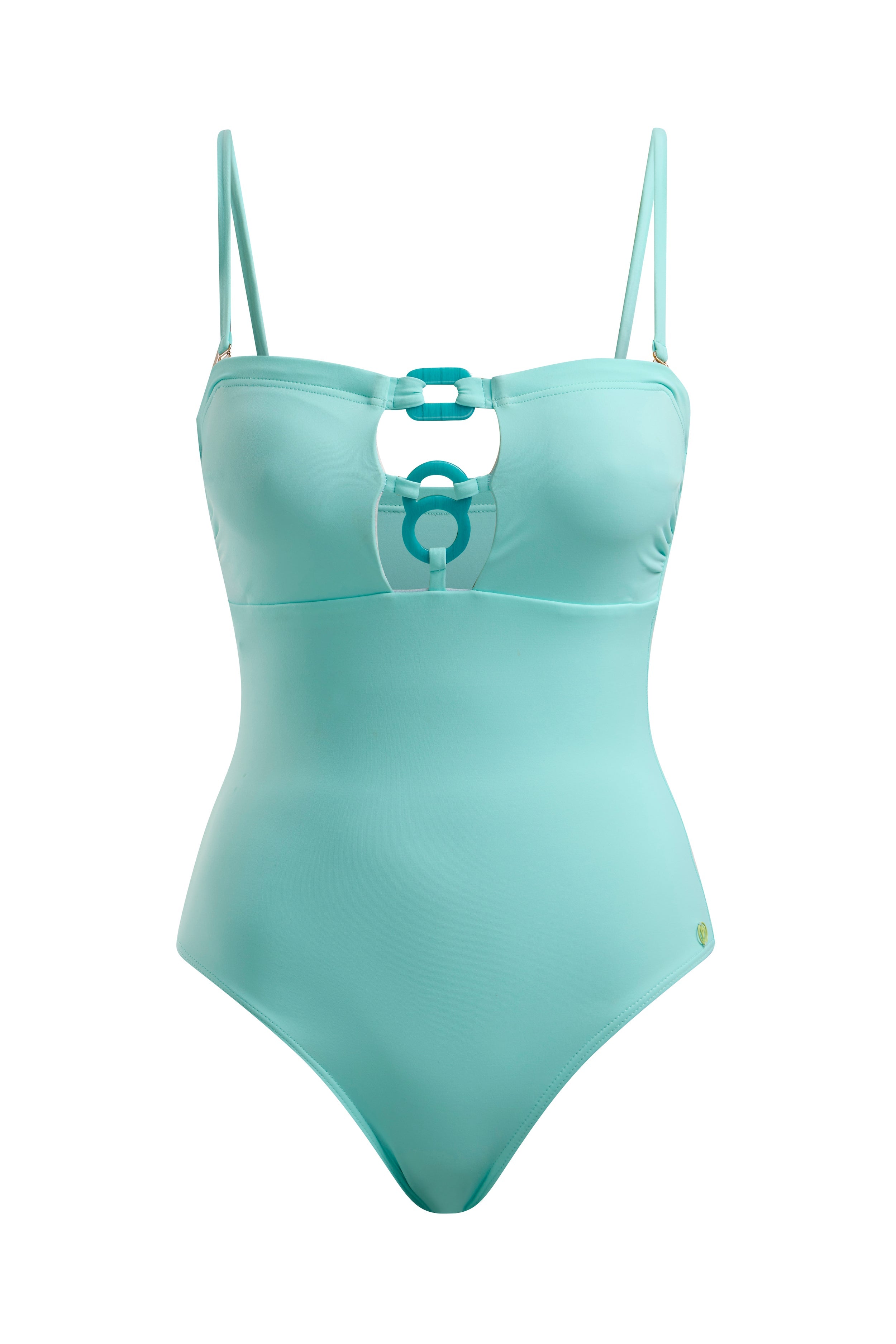 Trim Bandeau Swimsuit Frozen