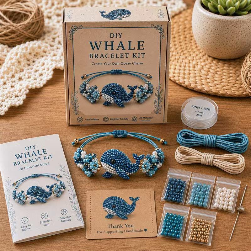 Cute Design DIY Beaded Bracelet Kit