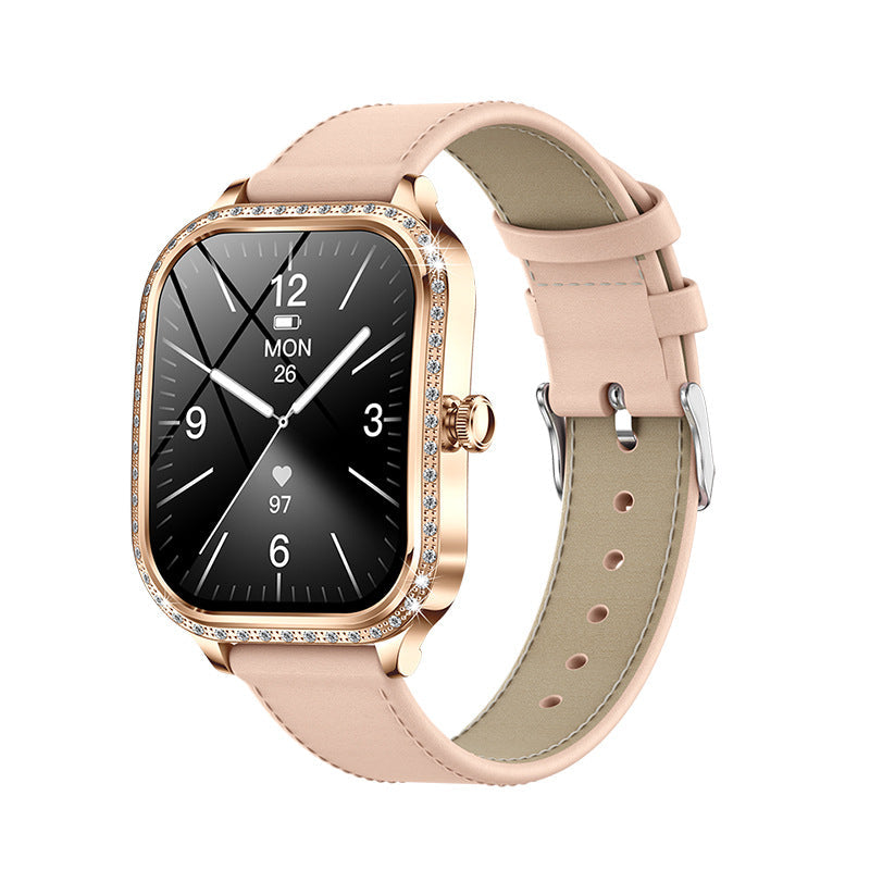 MK88 Women's Bluetooth Calling Heart Rate Blood Pressure Blood Oxygen Detection Calories More Than Sport Smart Watch