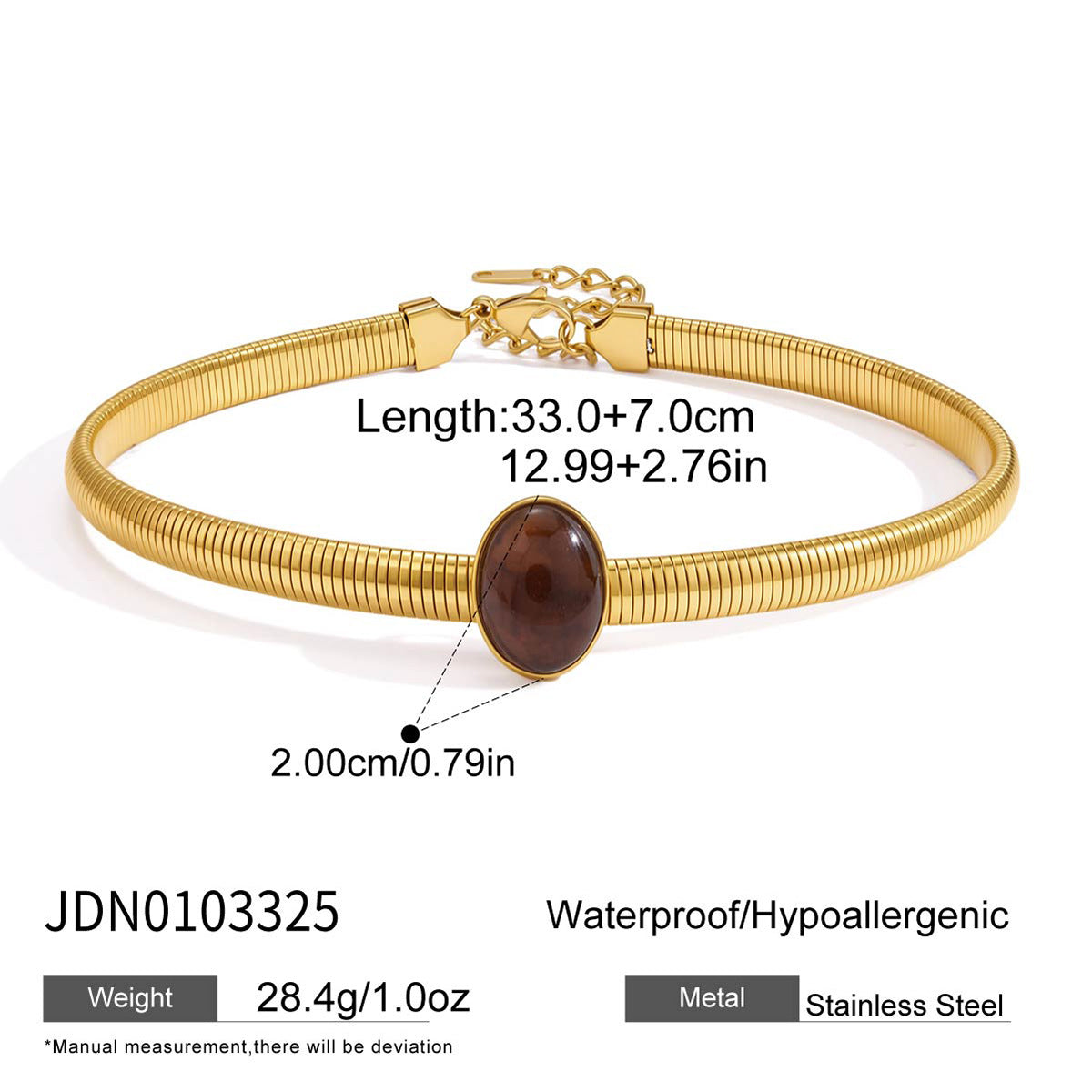 Amber Resin Choker Necklace Collection
