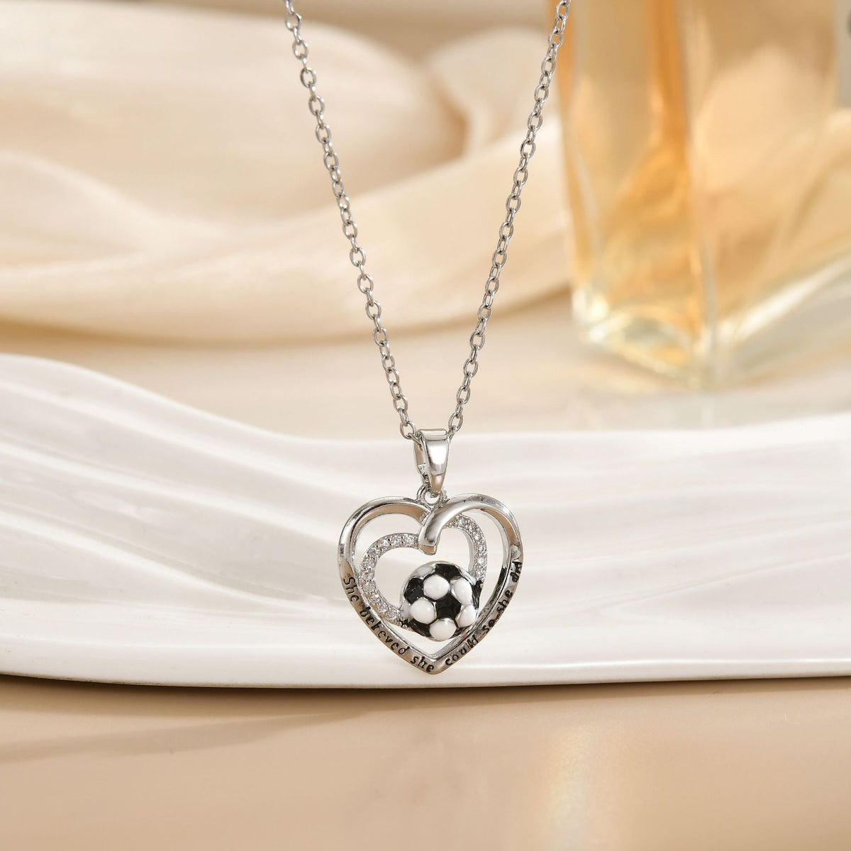 Soccer Pendant Necklace Collection
