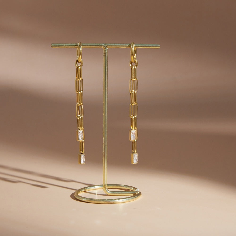 Zircon Tassel Jewelry Collection