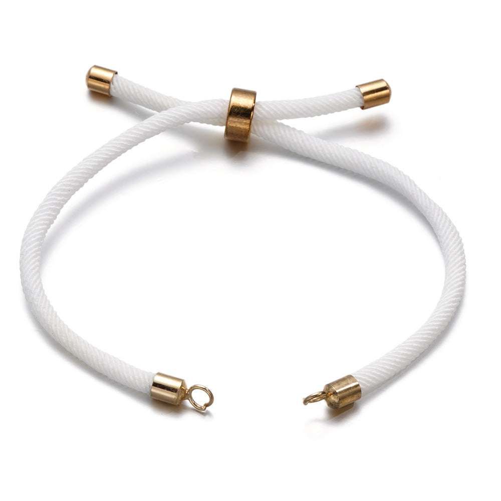 DIY Jewelry Accessories Christmas Semi-finished Adjustable Wrist Cord