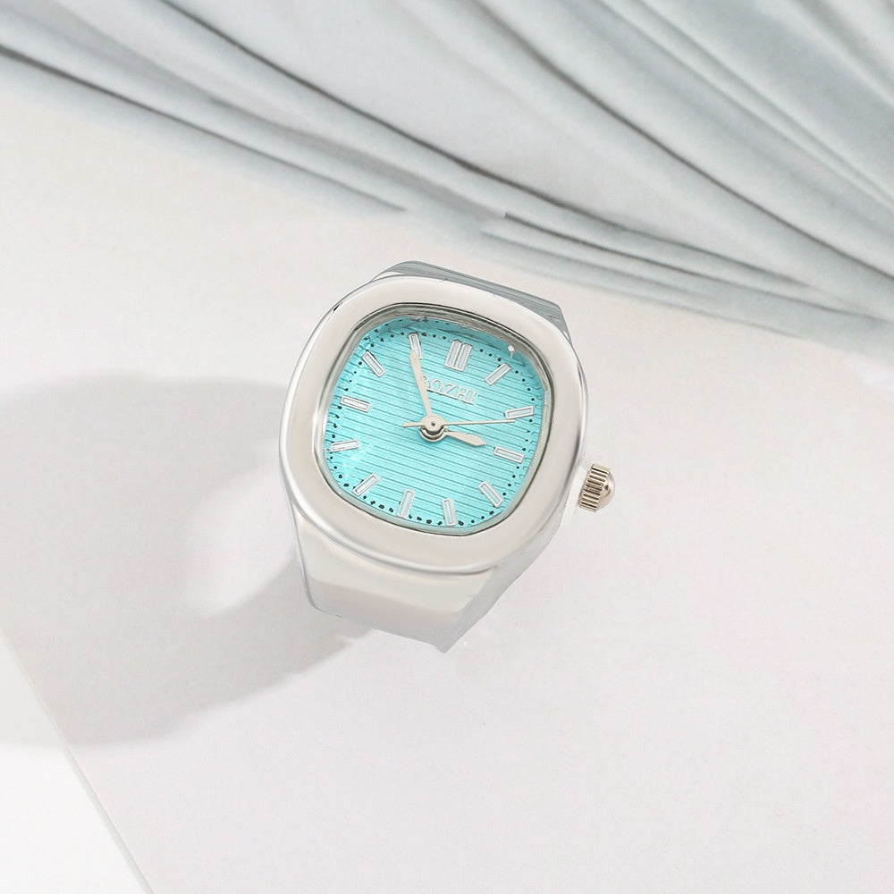 Sale Square Ring Watch Popular Models Can See The Time