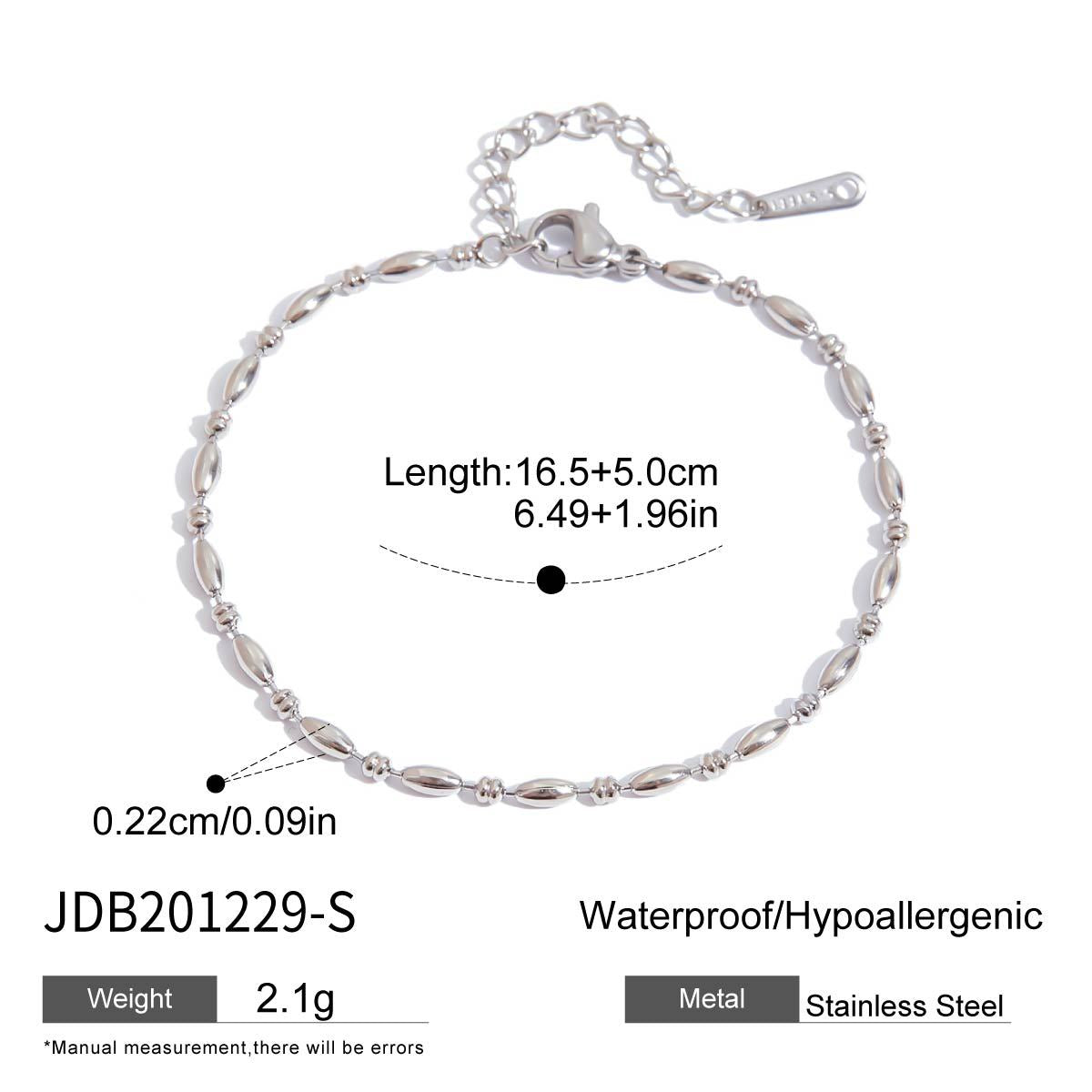 Silver Chain Bracelet and Necklace Collection