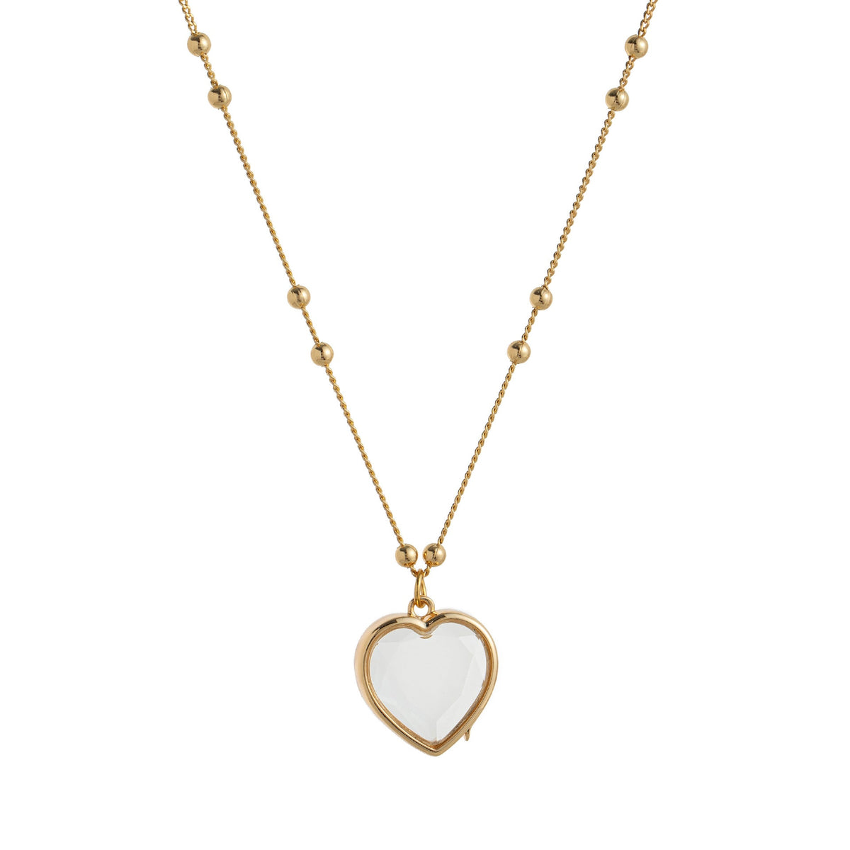 Heart Birthstone Locket and Charm Collection