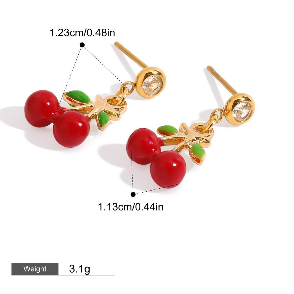 18K gold geometric design exquisite and noble earrings and necklace set