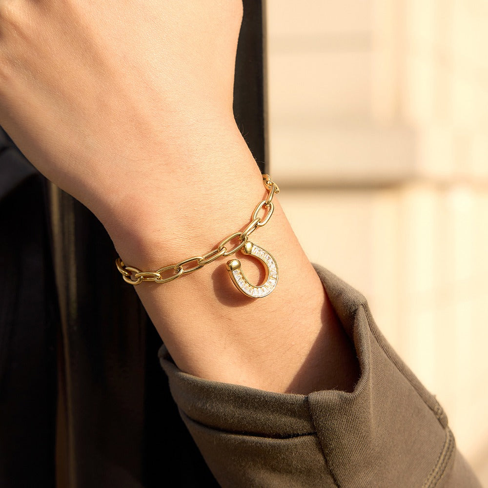 Horseshoe Zircon Jewelry Collection