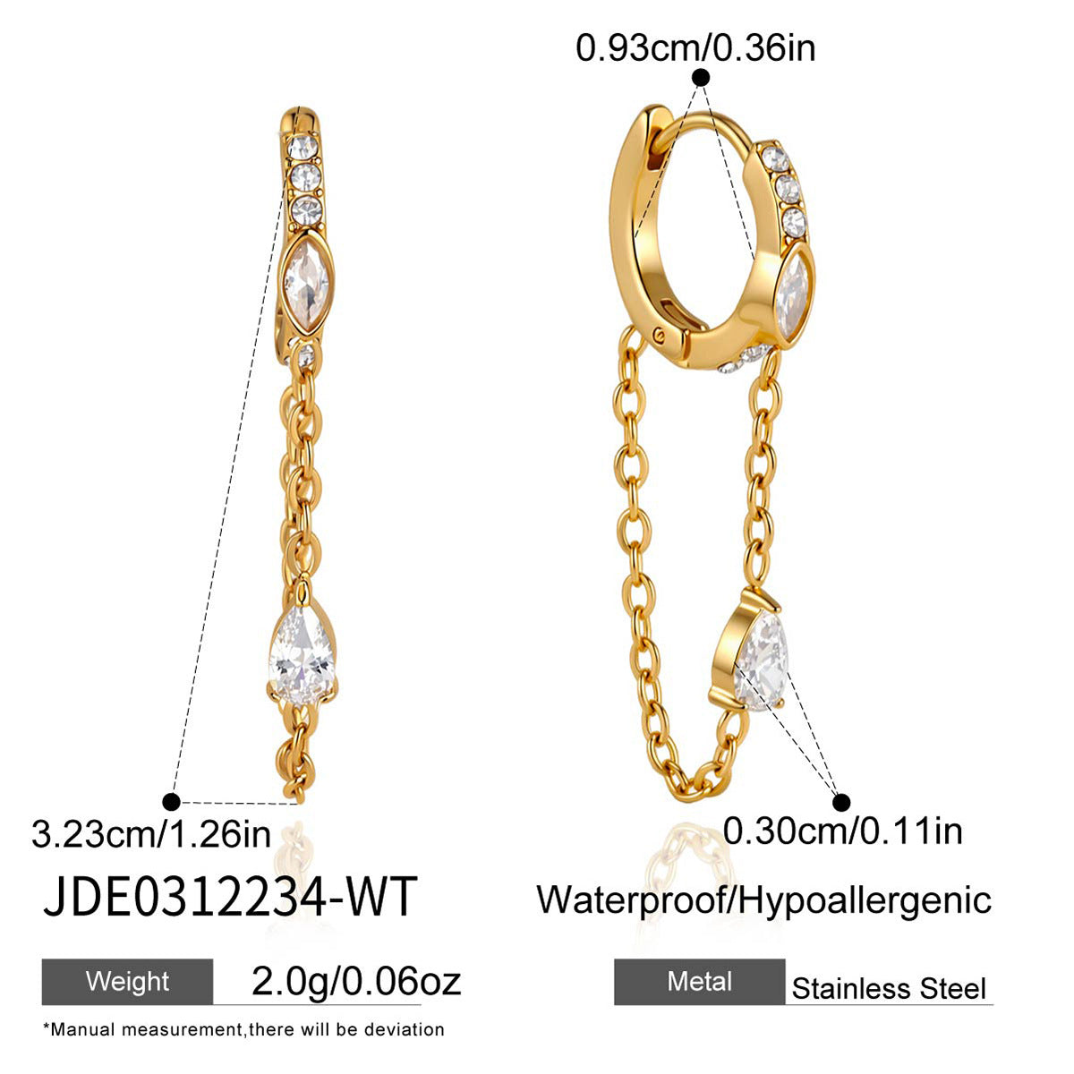 Chain Tassel Earrings Assortment