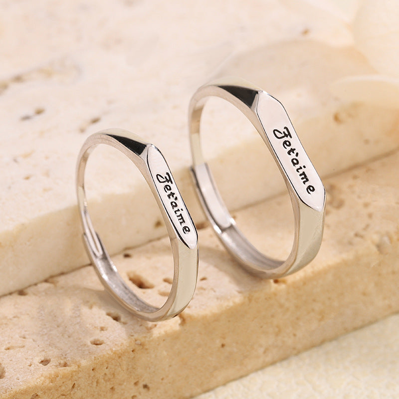 Simple Couple Rings For Men And Women