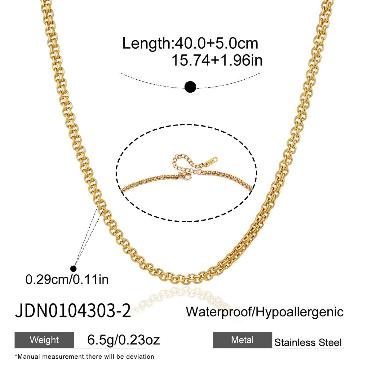 Layered Chain Necklace Collection