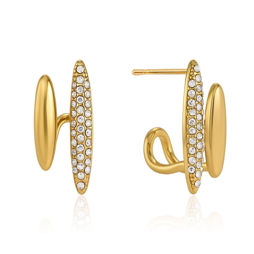 Zircon Stud Earrings
