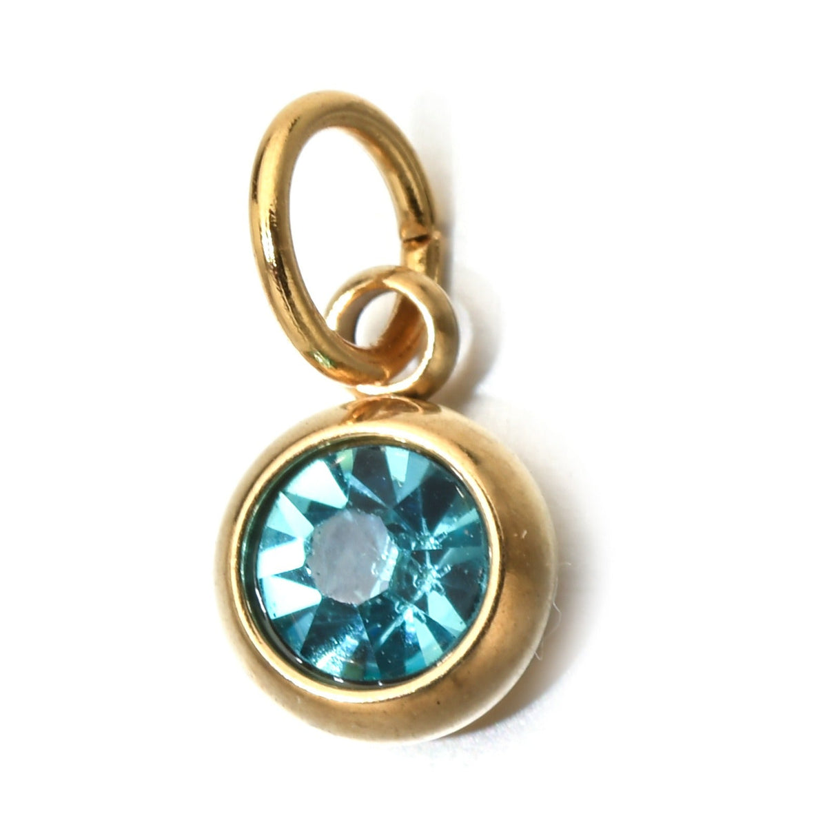18K gold birthstone with 26 letters design light luxury noble necklace