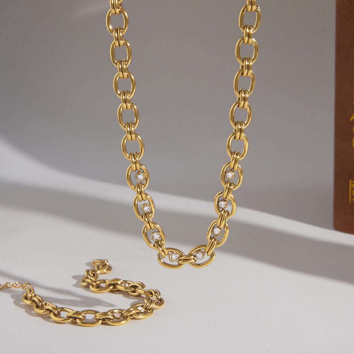 Zircon Chain Jewelry Collection