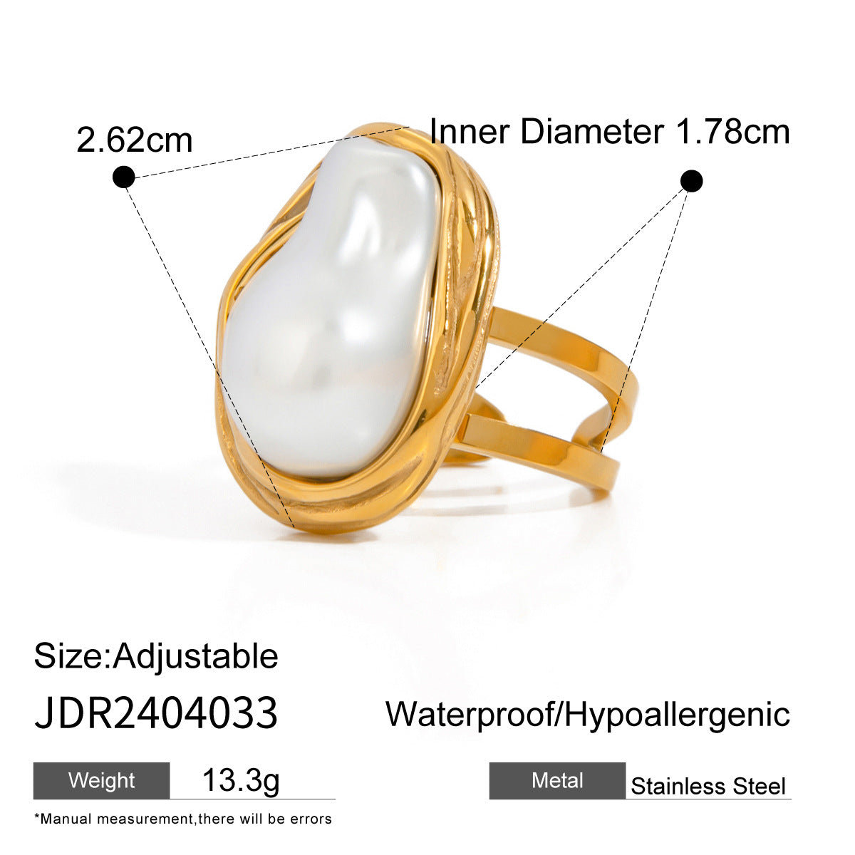 Pearl Statement Ring Collection
