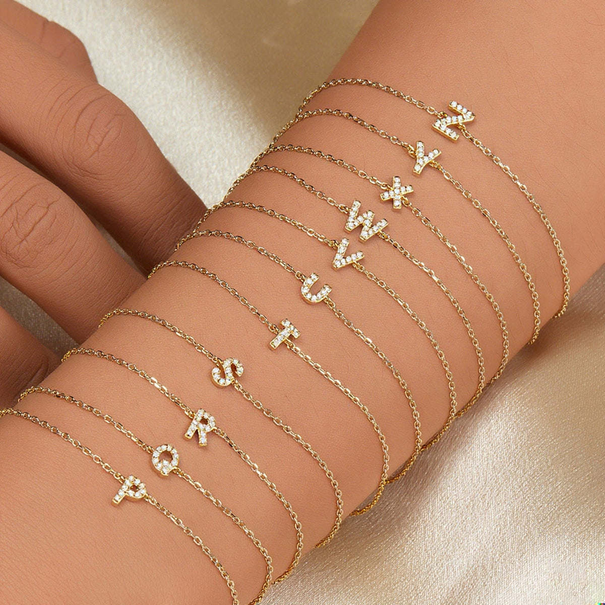 European And American-style Zircon Womens Bracelet