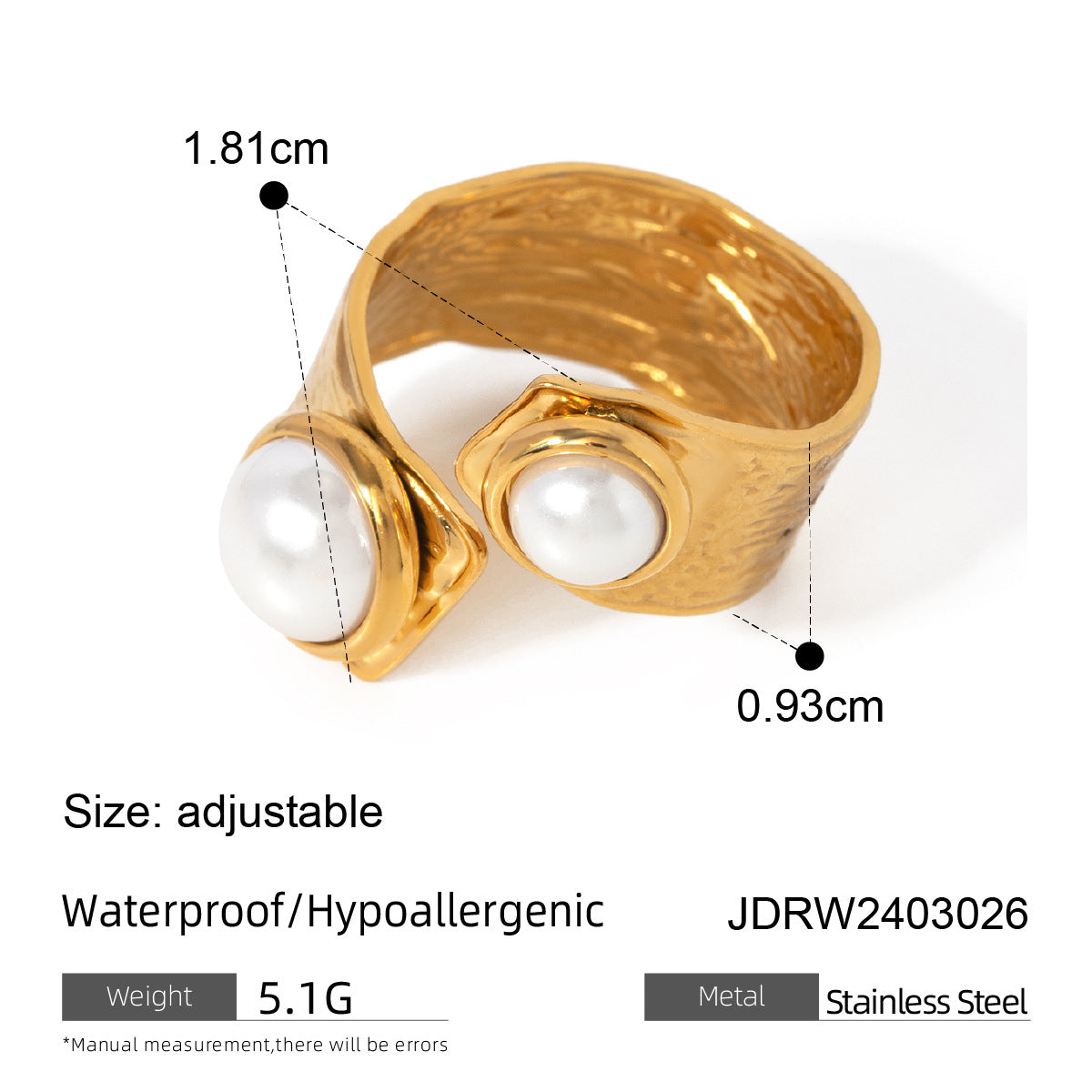 Pearl Statement Ring Collection
