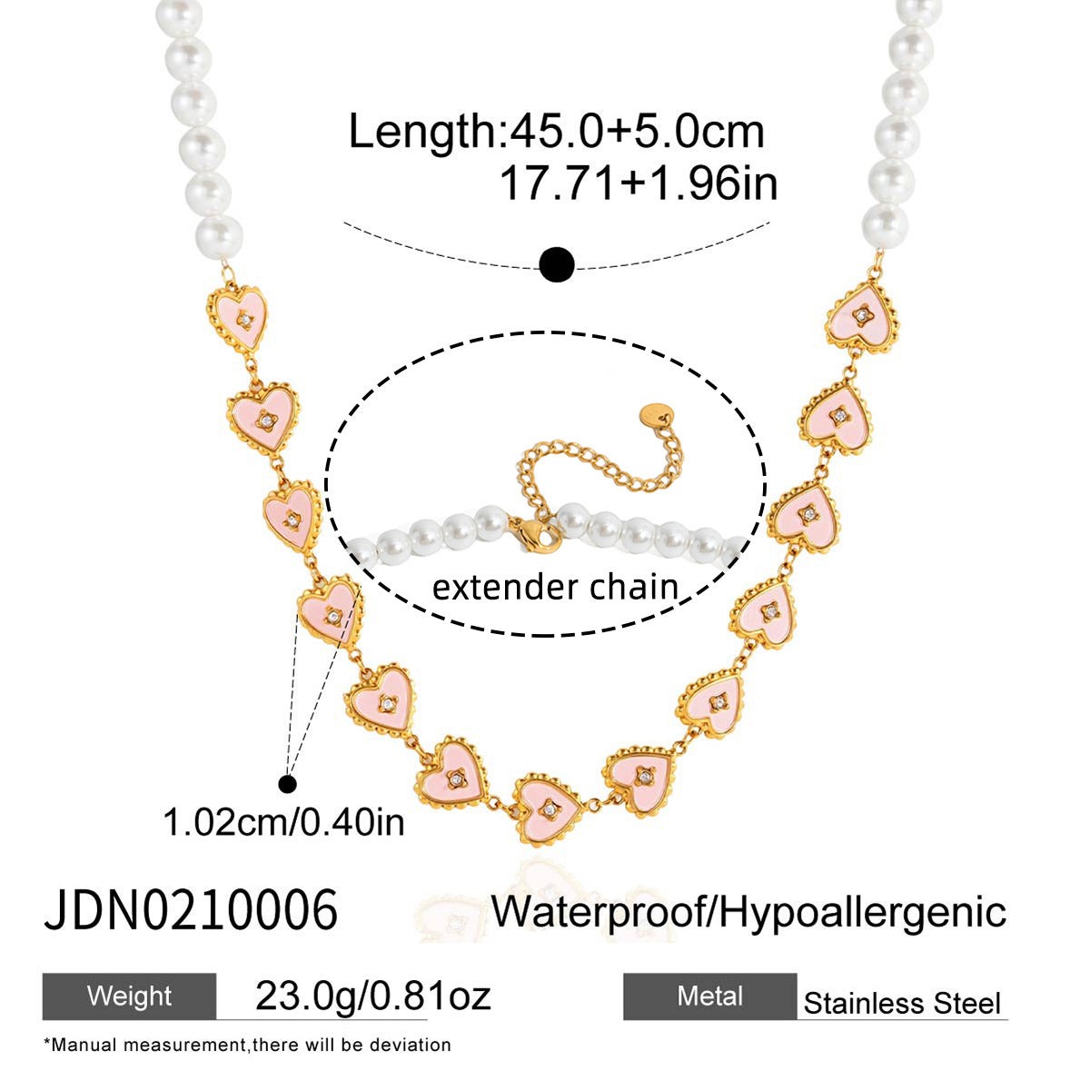 Mixed Zircon Pendant Necklace Collection