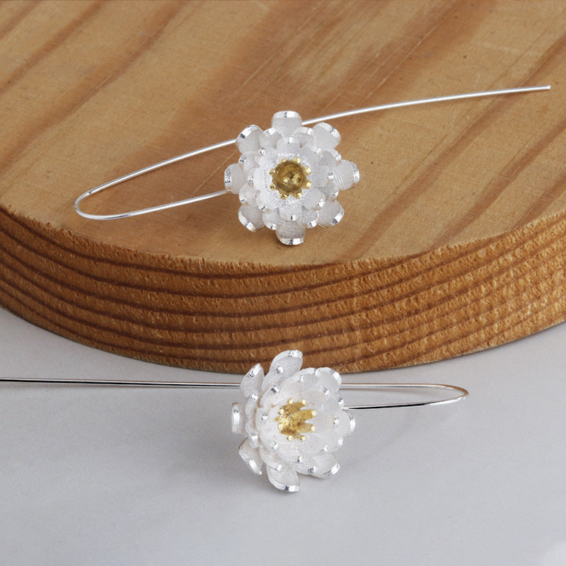 Fashion Vintage Flower Earrings For Women