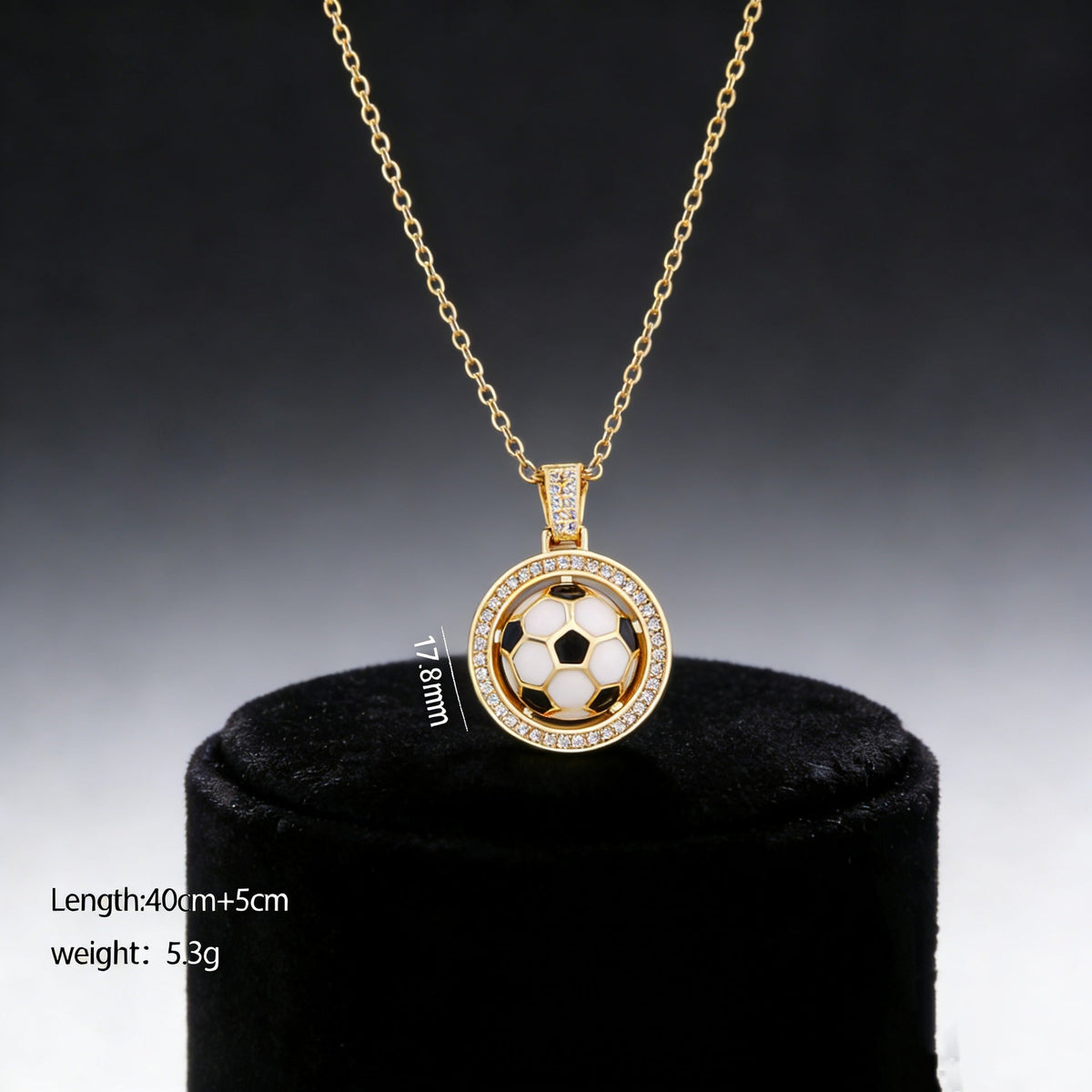 Soccer Heart Necklace Collection