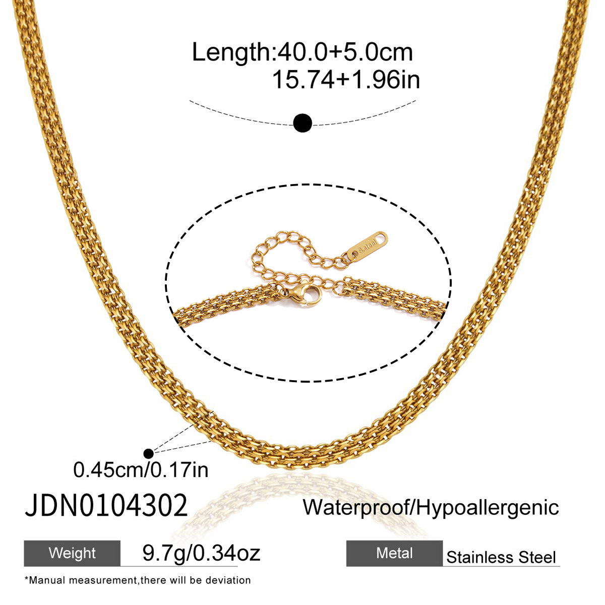 Layered Chain Necklace Collection
