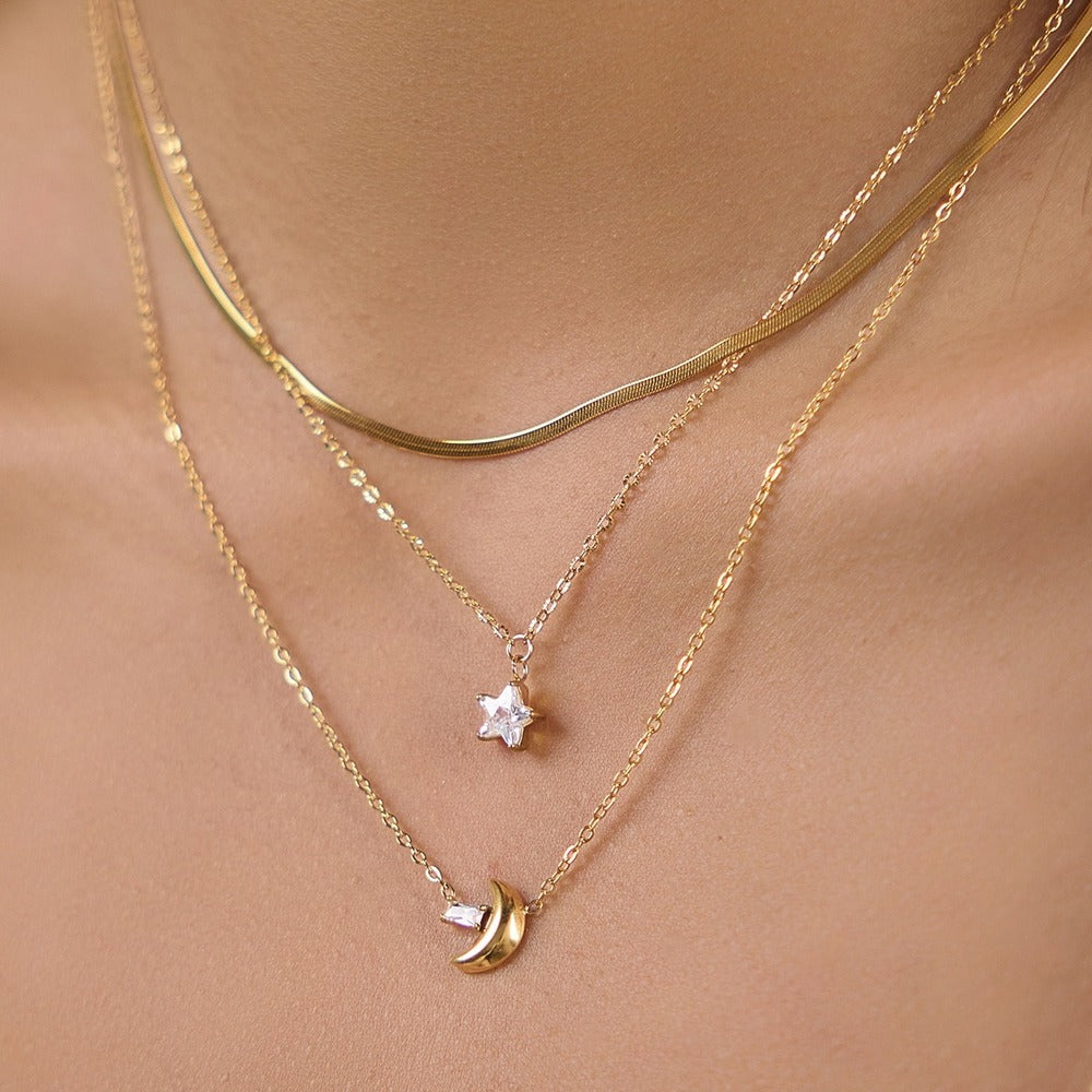 Layered Pendant Necklace