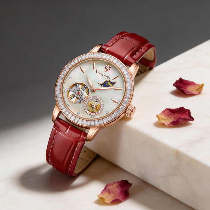 VAN GOGH Automatic Mechanical New Women's Mechanical Sunflower