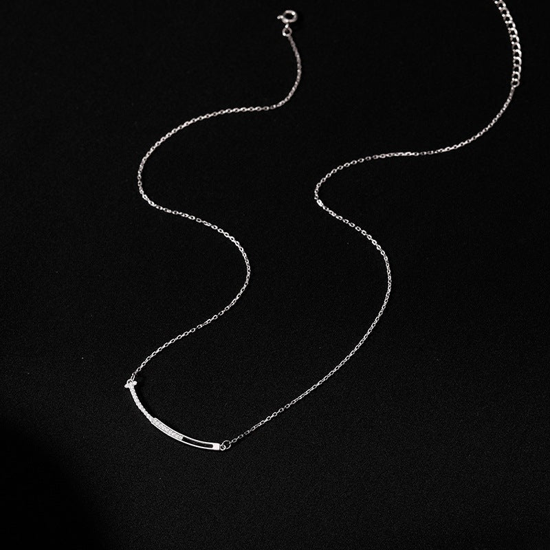 925 Sterling Silver Necklace Women's Summer 2023 New Trendy Niche Design Elegant Ins Clavicle Chain 2022