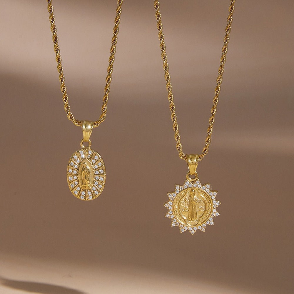 Cameo Pendant Necklace Collection