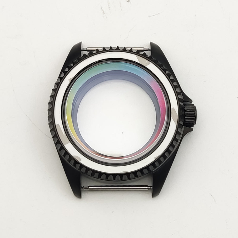Stainless Steel Case Sapphire Crystal Mens Mechanical Watch Modification