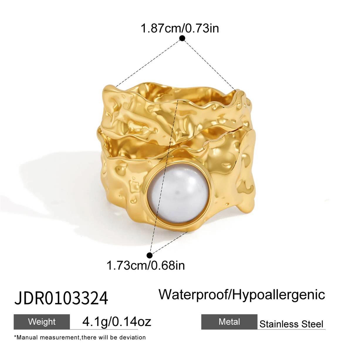 Pearl Statement Ring Collection
