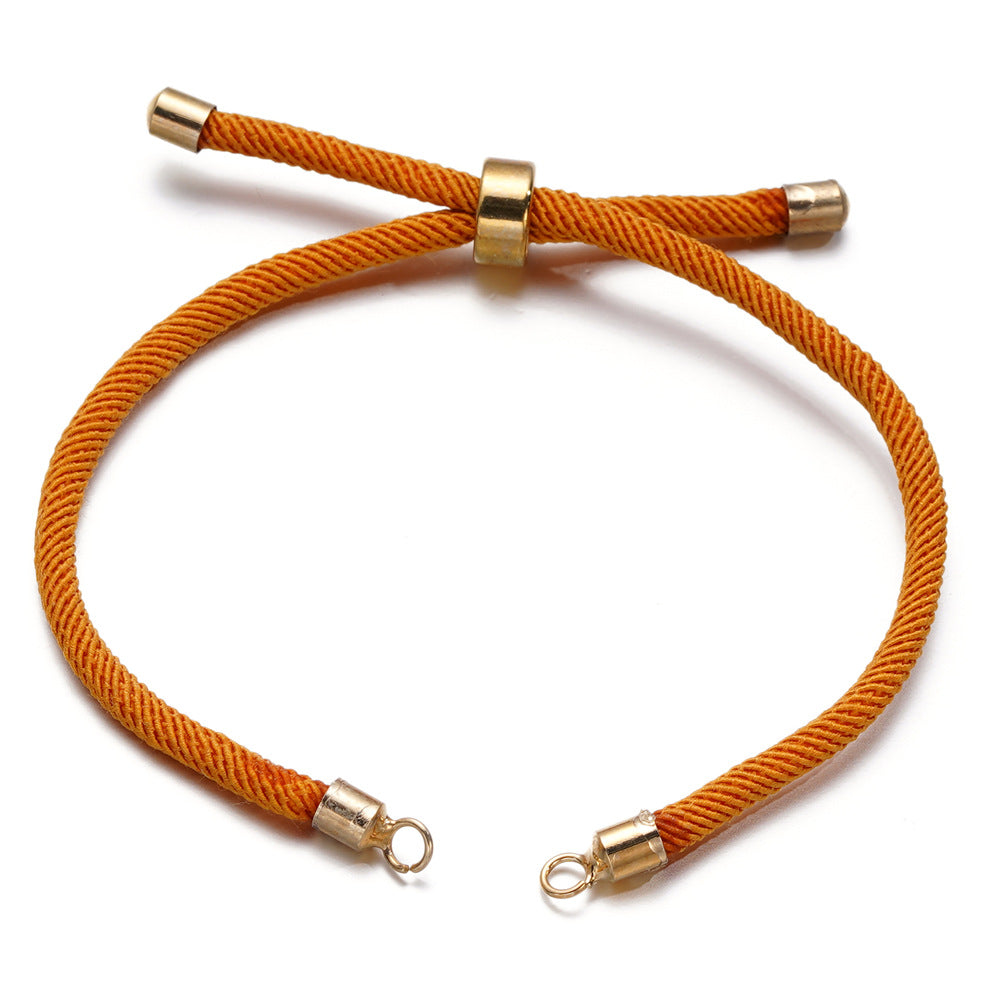 DIY Jewelry Accessories Christmas Semi-finished Adjustable Wrist Cord