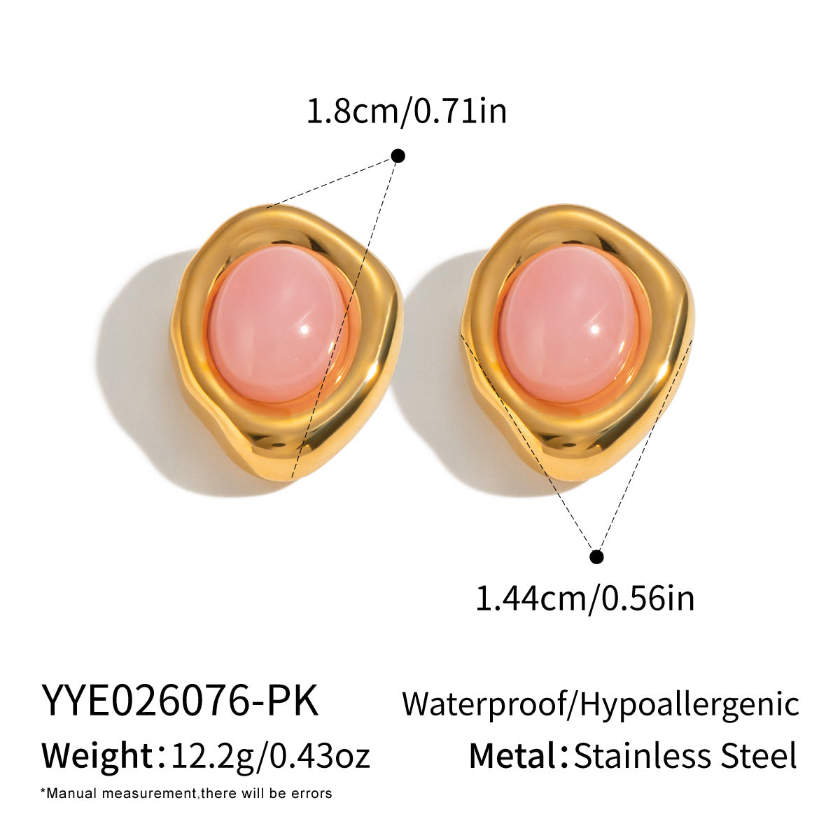 Fashion Ear Studs Stainless Steel Ear Studs