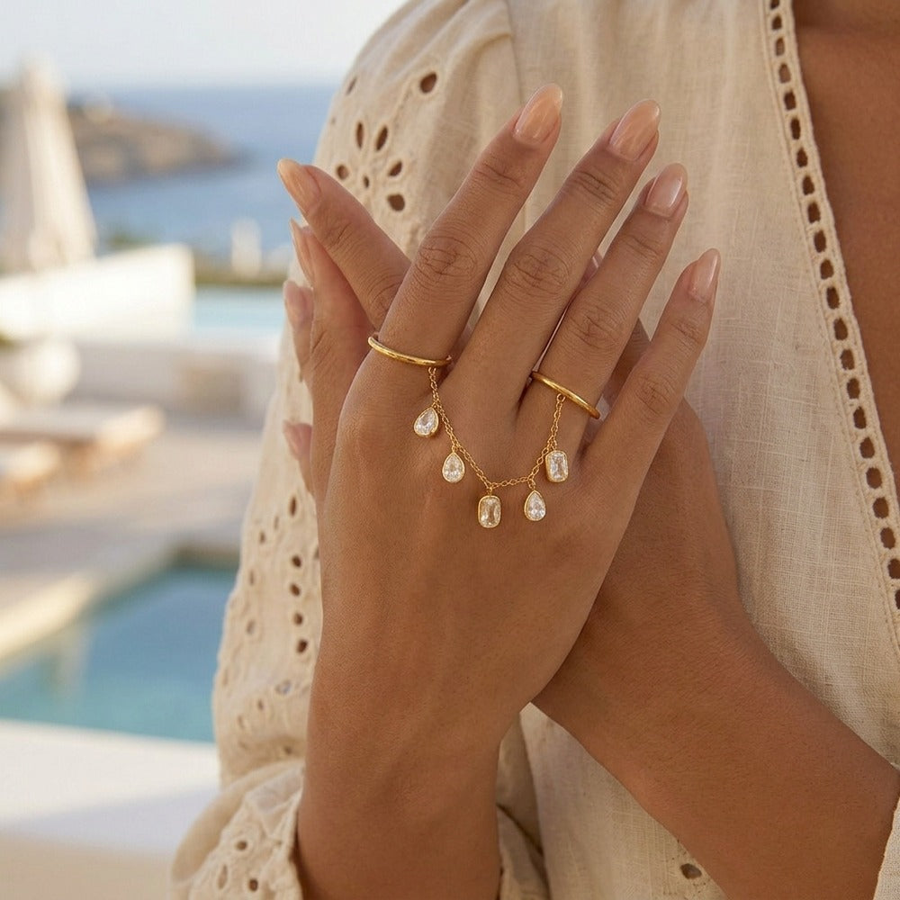Tassel Chain Ring